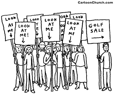 Self-promotion (cartoon)