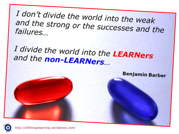 LEARNers and non LEARNers (Barber quote) Ver 02
