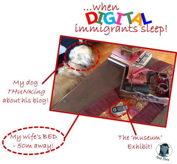 When digital immigrants go to sleep (TG ver)